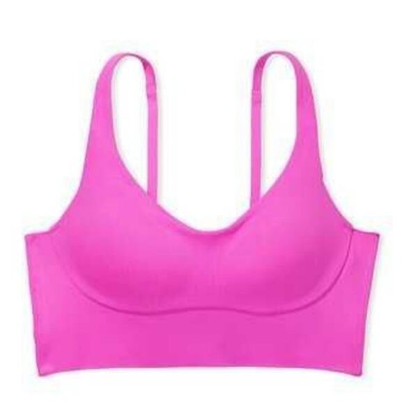 Victorias Secret Allegro Sport Bra Womens 36D Pink Berry Medium Support Wireless - Picture 1 of 15